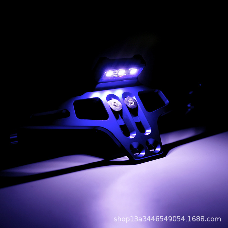 Мотоциклевая стойка номерного знака Электрика M3M5 Little Monster Thermal Electric Electric Motorcycle Turning Light Modified Accessories