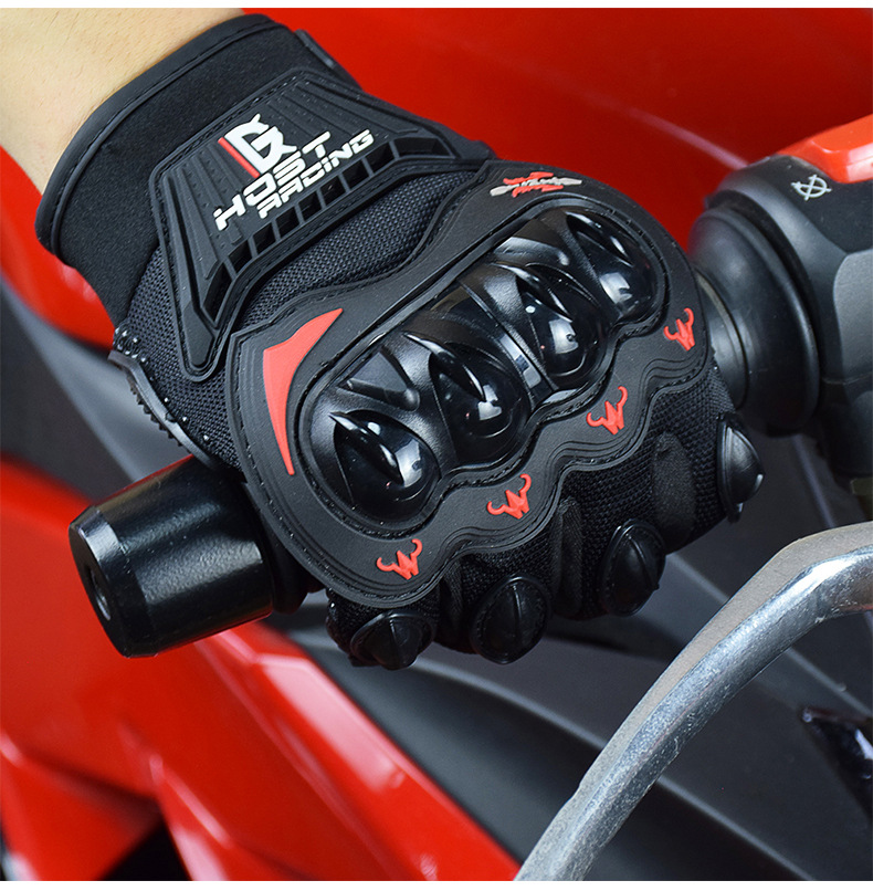 Devil Racing Motorcycle Gloves Anti Drop Off Road Racing All Finger Riding Motorcycle Rider Touchscreen Bicycle