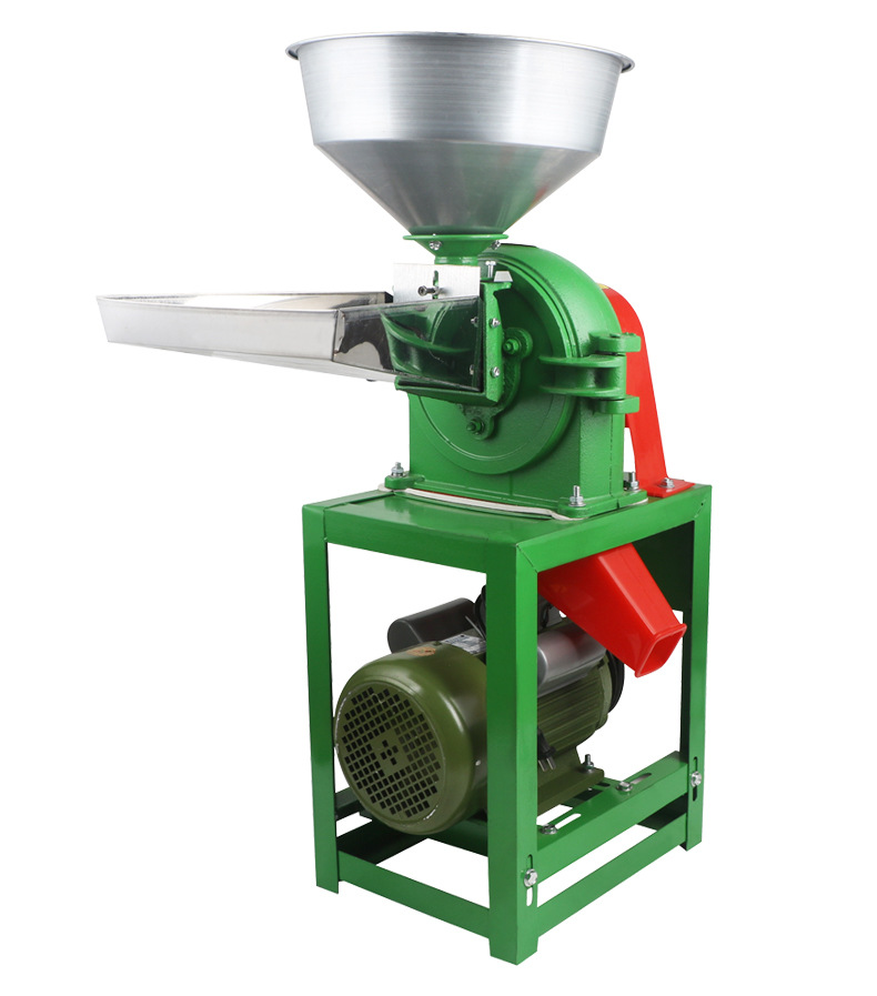 New Small Commercial Crusher, Five Grains and Coarse Grains Grinding Machine, Food Seasoning and Feed Machine, Continuous Crusher