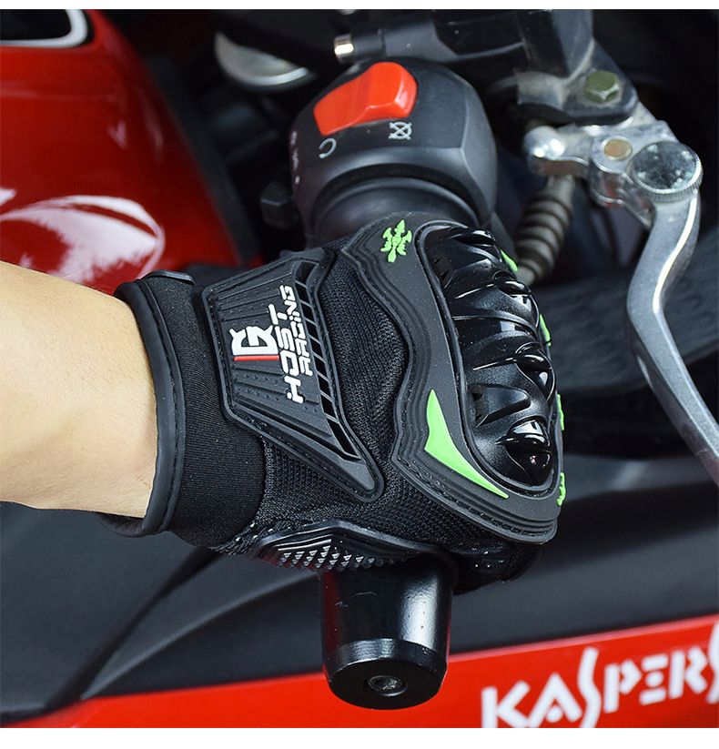 Devil Racing Motorcycle Gloves Anti Drop Off Road Racing All Finger Riding Motorcycle Rider Touchscreen Bicycle