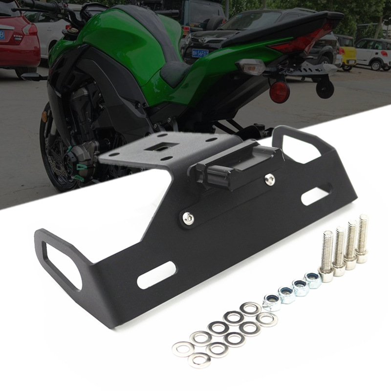Подходит для Kawasaki Kawasaki Z1000 14-17 Модификация мотоцикла с номером номерного знака фонаря фонаря