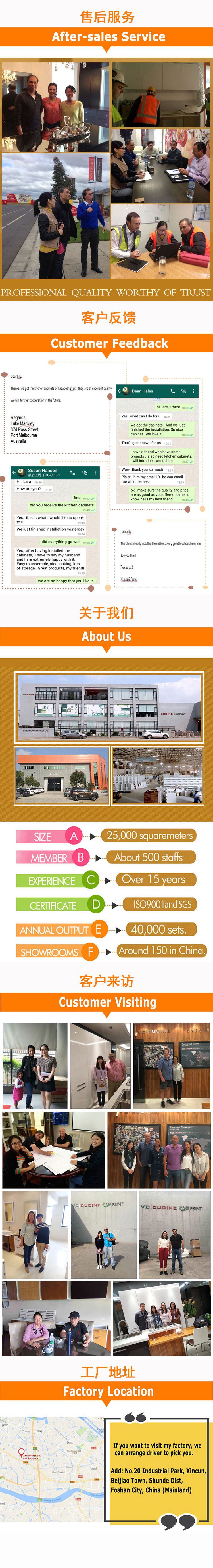 Foreign trade export to Australia, engineering vacuum formed PVC door panel cabinet, customized cabinet, Foshan manufacturer