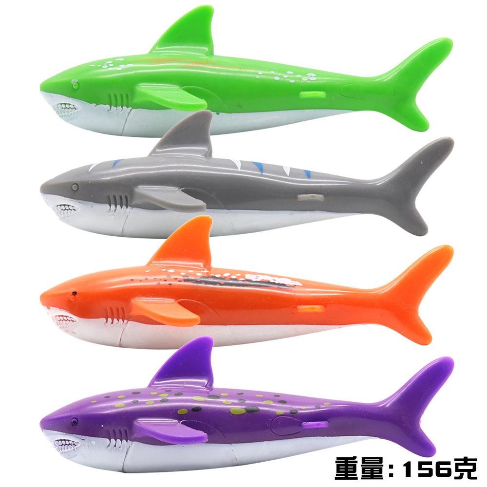 Cross border Amazon diving toys children's swimming pool treasure hunt diving torpedo water ring diamond water play set toys
