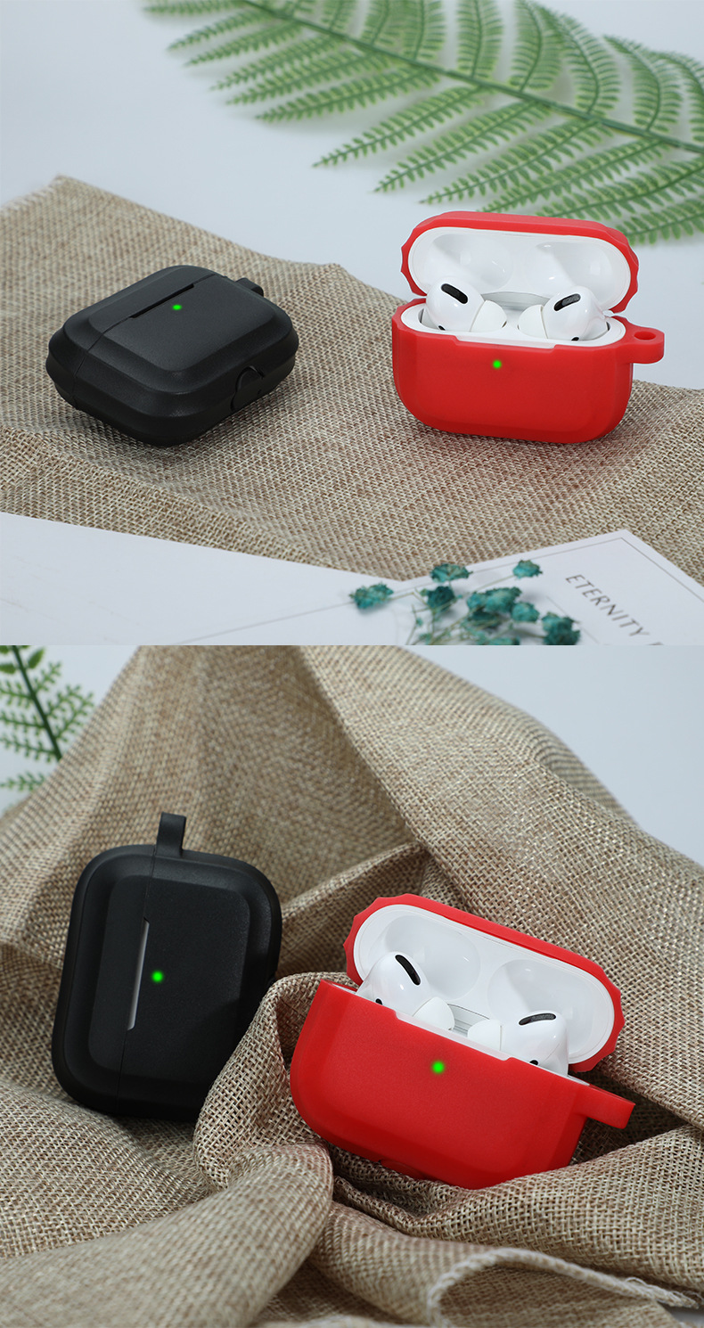 Suitable for Apple AirPods Pro Earphone Soft Silicone Protective Cover AirPods 1 2 3 2-3 4 Generation Earphone Case