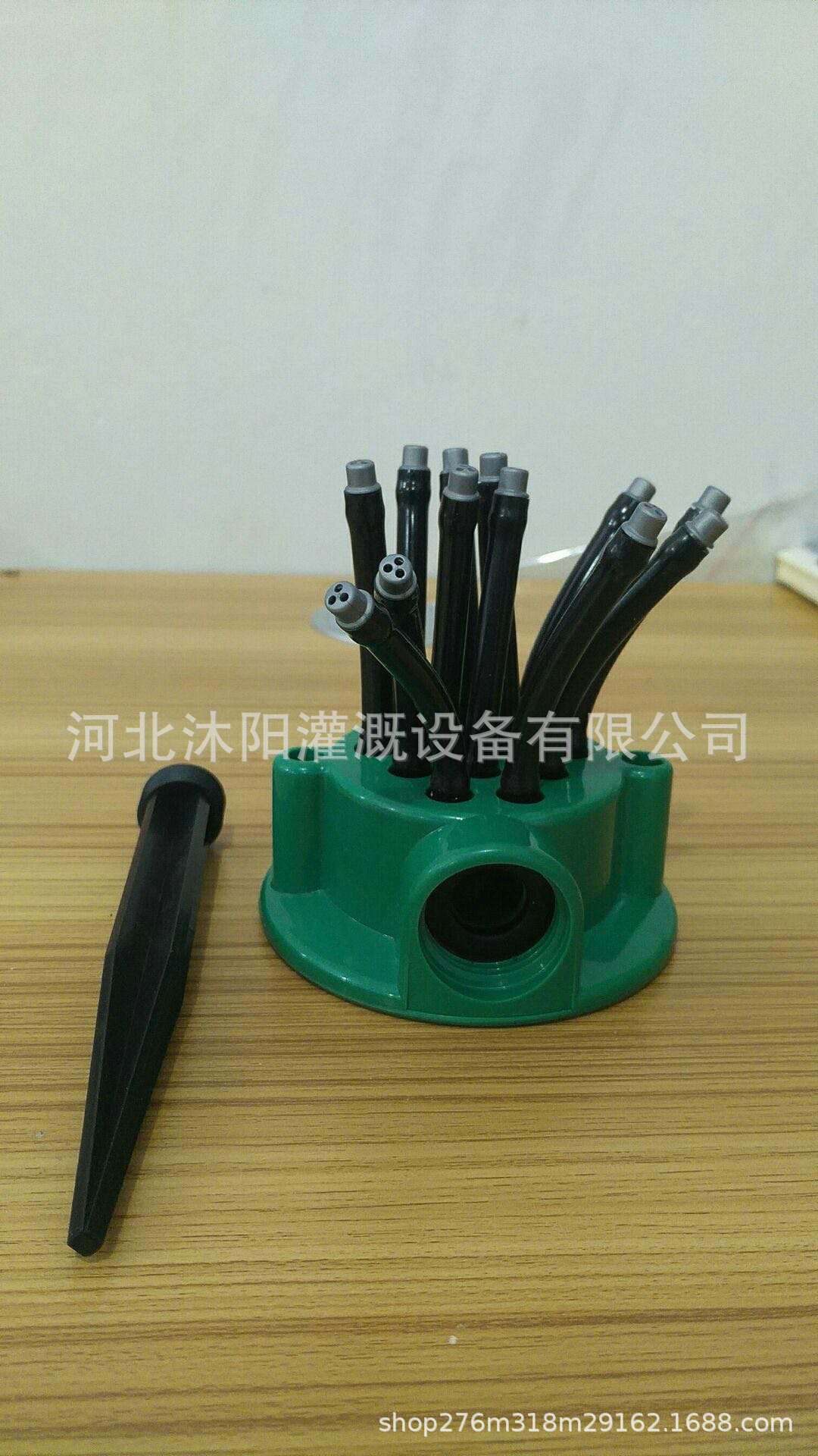 360 degree garden automatic multi head sprinkler, watering nozzle, gardening tool, irrigation spray angle adjustable