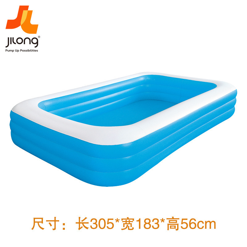 Jilong Children's Folding Play Pool Baby Family Spray Pool Ocean Ball Pool Play Pool Inflatable Swimming Pool