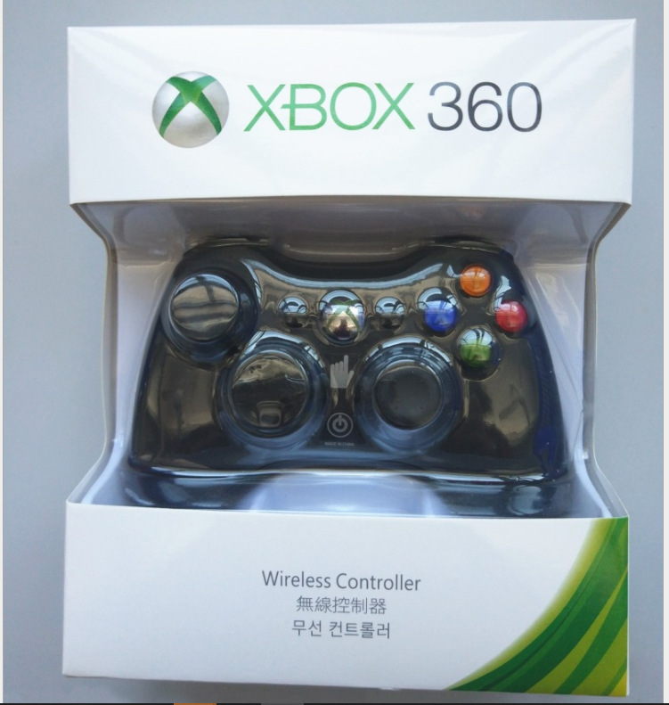 New dual vibration remote control for XBOX360 wireless gaming controller PC controller