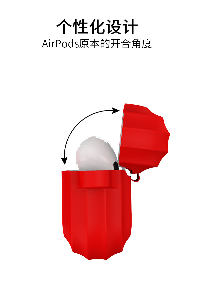 Suitable for Apple AirPods Pro Earphone Soft Silicone Protective Cover AirPods 1 2 3 2-3 4 Generation Earphone Case