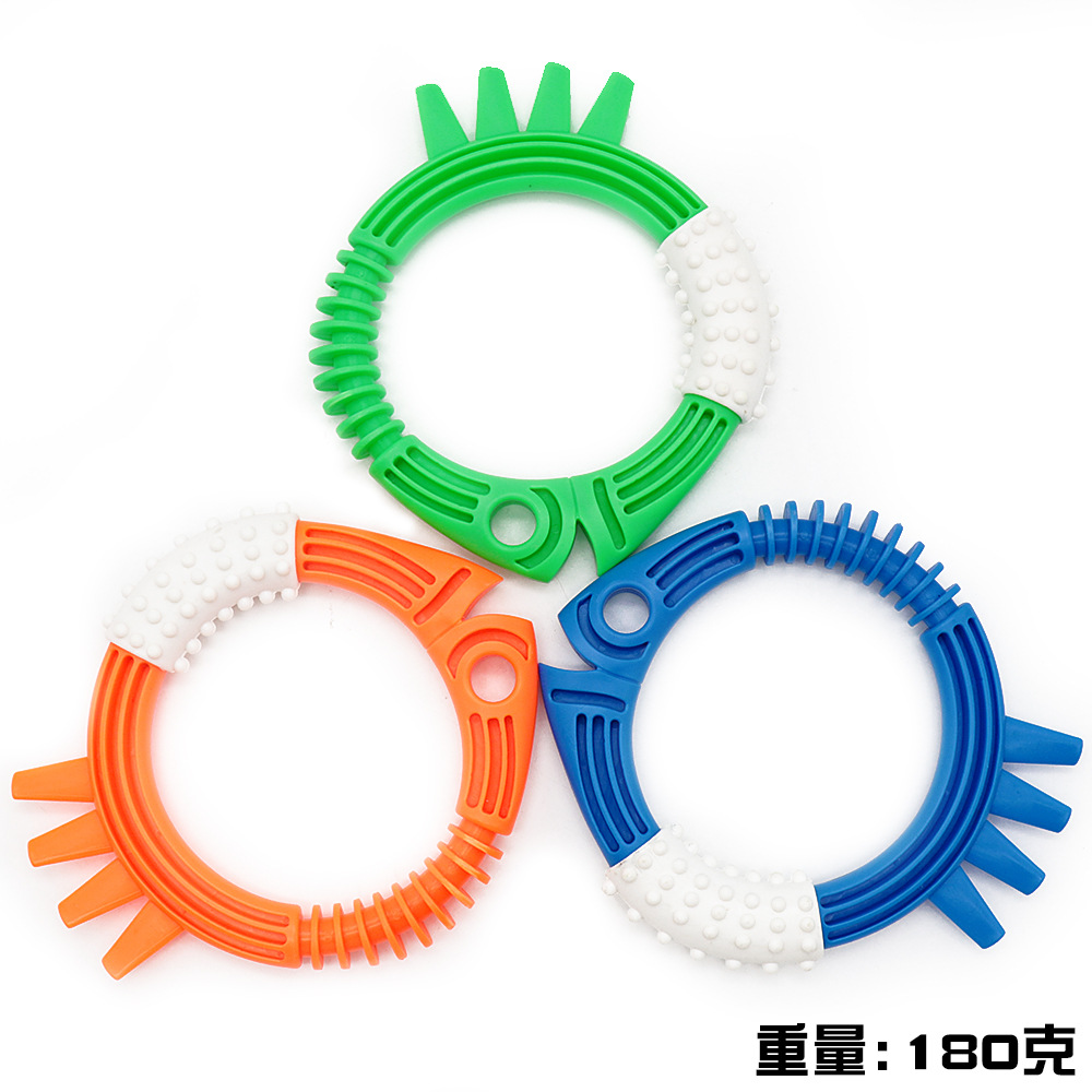 Cross border Amazon diving toys children's swimming pool treasure hunt diving torpedo water ring diamond water play set toys