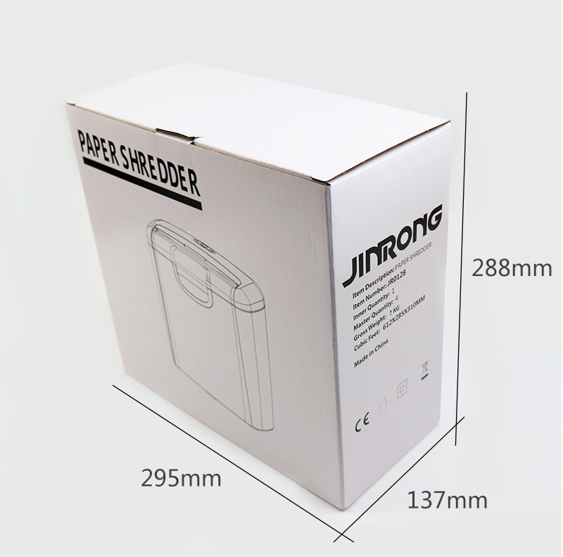 Home office shredder shredder Mini desktop office shredder Electric strip shredder Wholesale