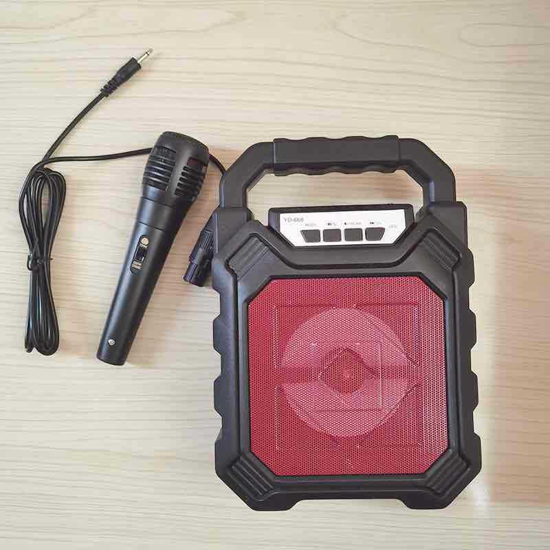 Портативная Bluetooth-колонка с микрофоном YD-668