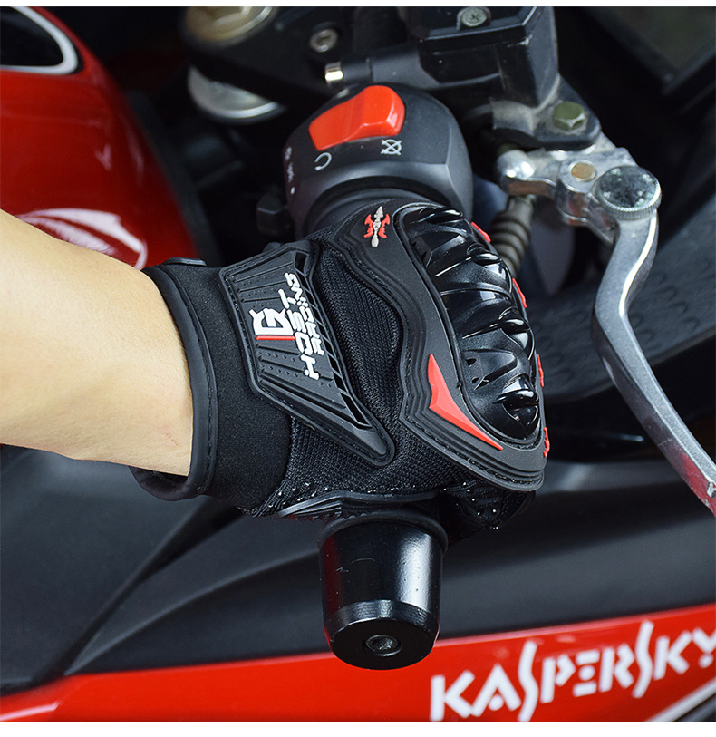 Devil Racing Motorcycle Gloves Anti Drop Off Road Racing All Finger Riding Motorcycle Rider Touchscreen Bicycle