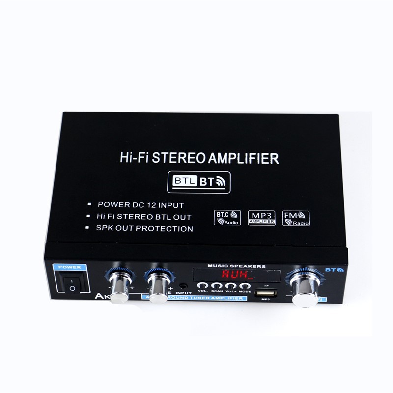 Стерео усилитель HiFi AK-35 с Bluetooth и USB