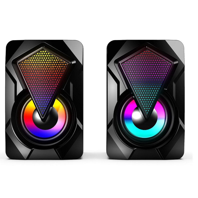 Колонки компьютерные BAJEAL X2 с RGB-подсветкой