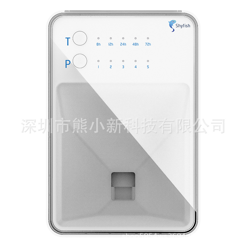 Smart Fish Tank Automatic Device Device Fish Wi -Fi Fish Food Feed Small Feeder Small Feater в аквариуме