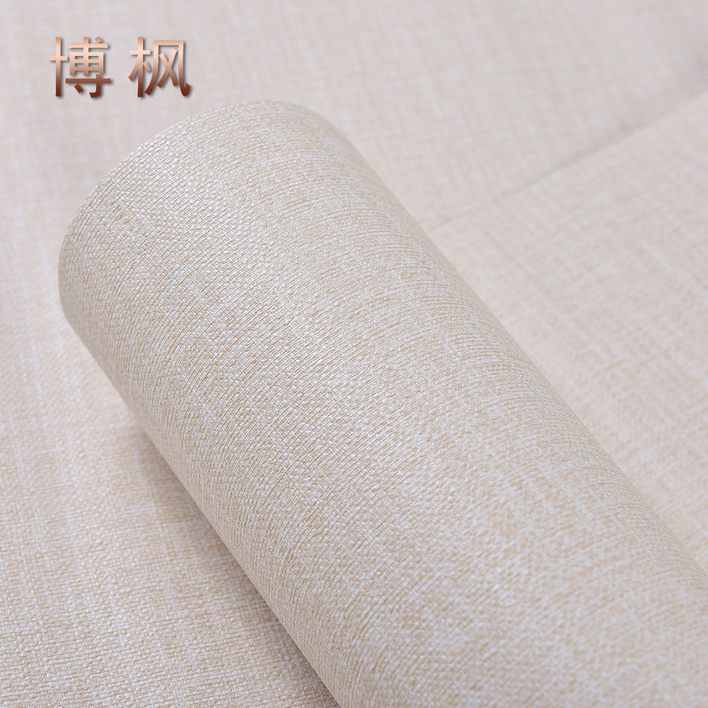 Cross -Workder Small Roll PVC анестезия сами -стик цветовая ткань обои водонепроницаемые стены тканевая ткань общежития для спальни гостиная обои обои обои