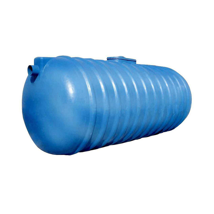 Rural household sewage treatment equipment Three grid septic tank 1-100 cubic meters household fiberglass oil separation floor