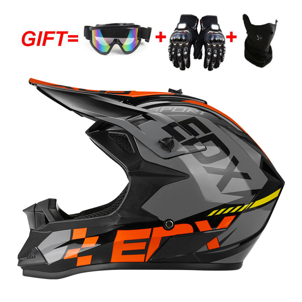 Off road bicycle riding helmet men's and women's rally helmet large ATV racing breathable off-road helmet DOT