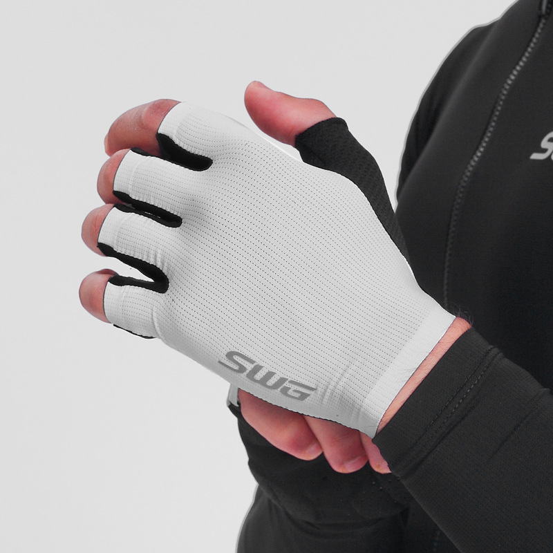 SWG Mingsheng Spring and Summer Highway Mountain Bike Riding Shock Absorbent Breathable Gloves Starry Sky Half Finger Gloves