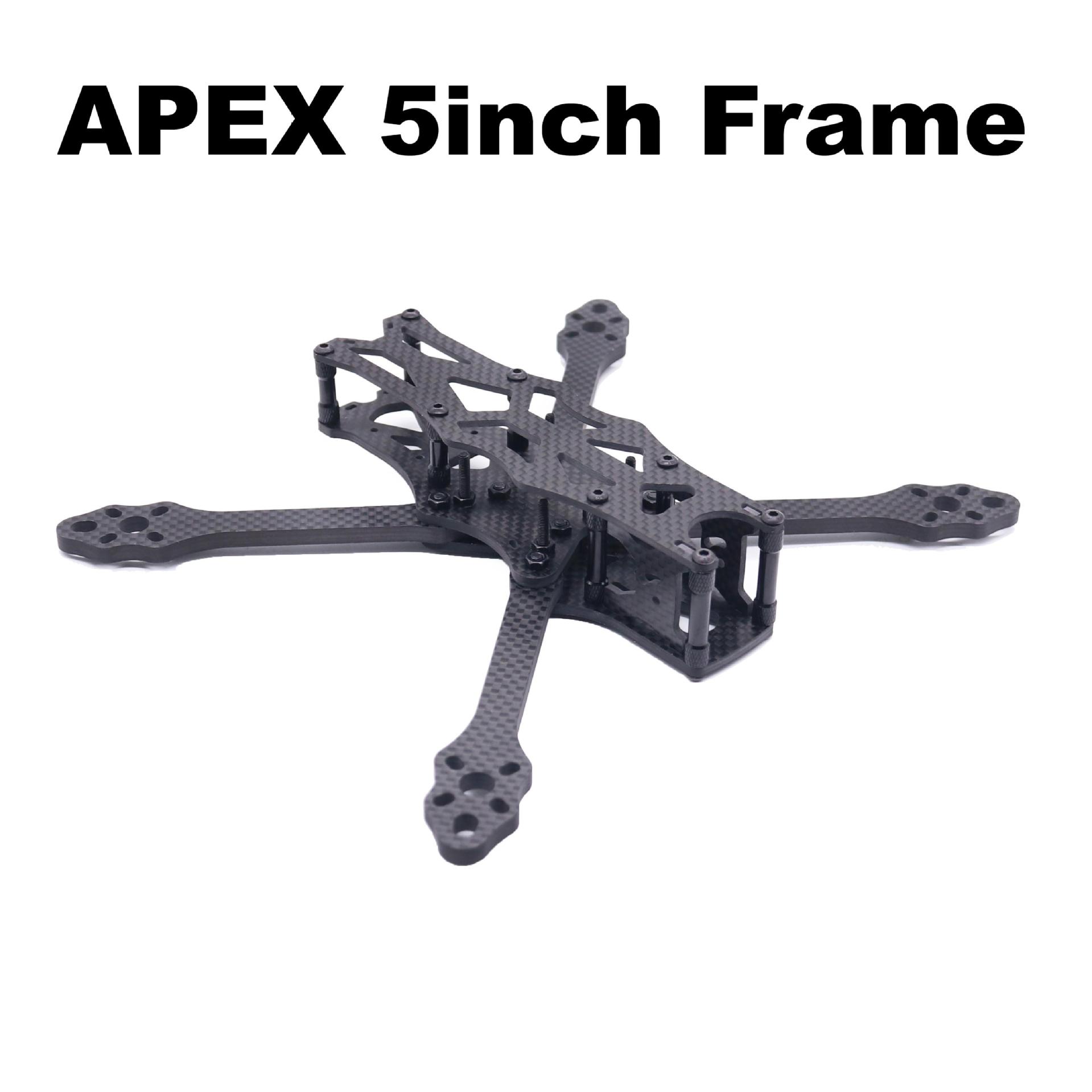 Bo Cube APEX 5-inch rack drone frame kit carbon fiber racing drone quadcopter