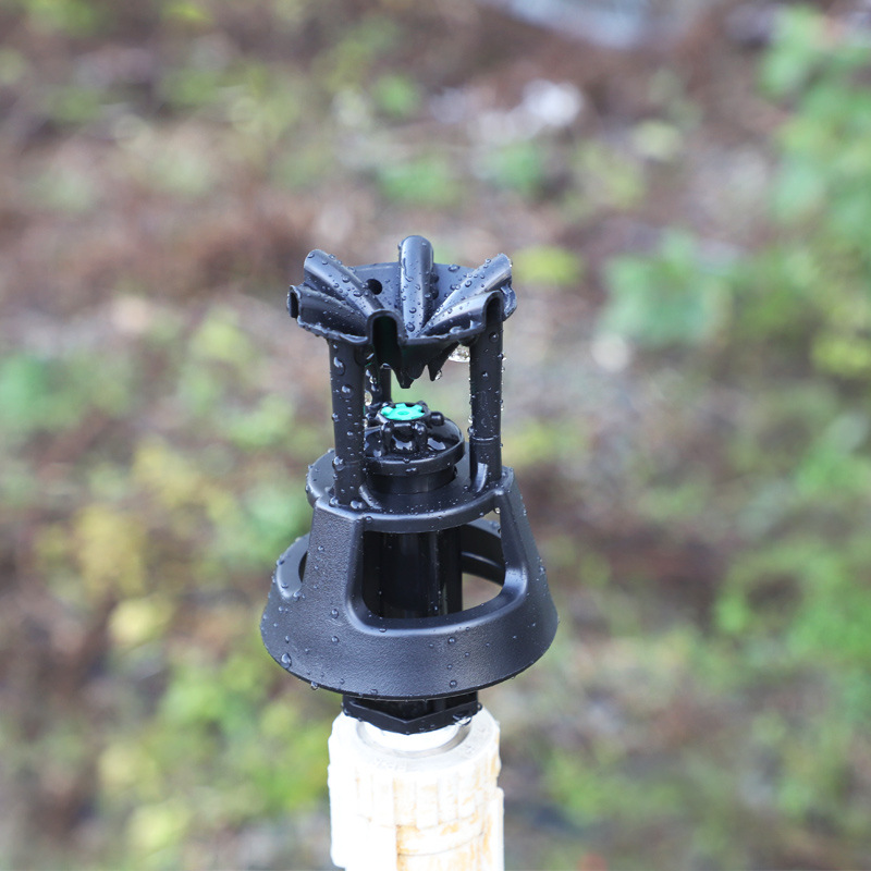 4-point European style external rotating swing nozzle 360 degree garden watering rotating dust reducing and cooling lawn gardening sprinkler
