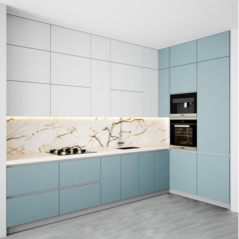Export to Australia, wholesale of engineering cabinets, matte paint, Shunde cabinet manufacturer, whole house customization factory