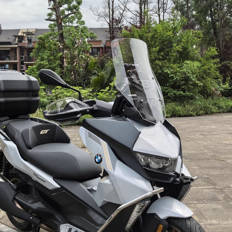 Подходит для 25 новых BMW C400GT, специальная модификация лобового стекла и усиление лобового стекла, оригинальное оригинальное стекло, прямо вверх.