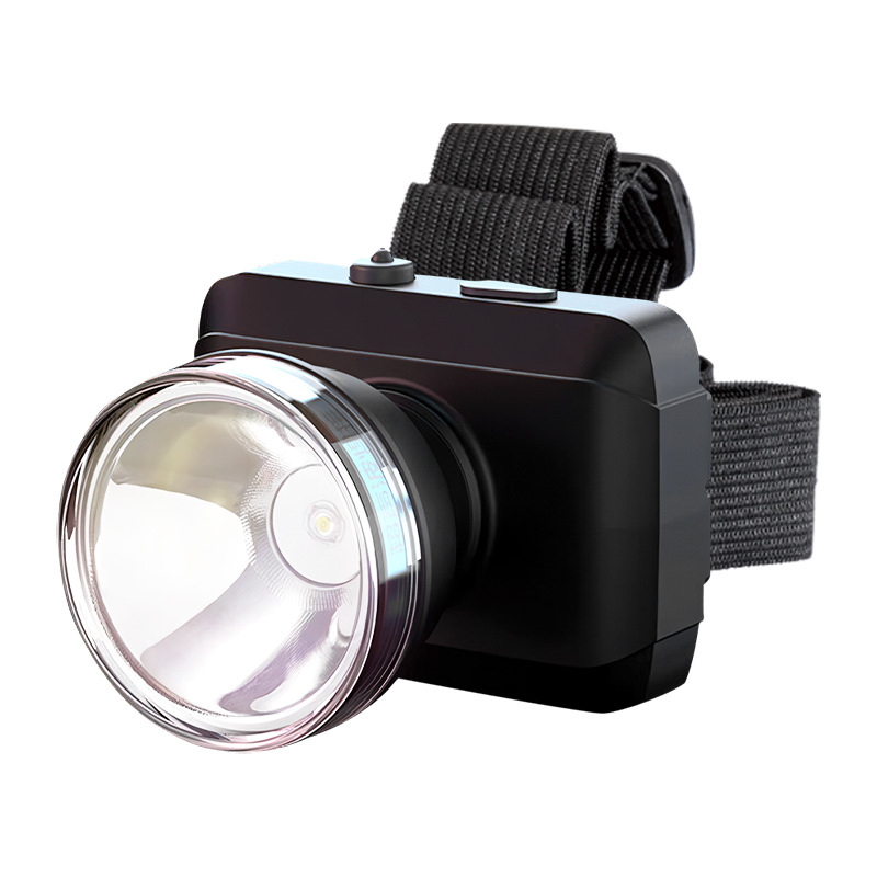 Wholesale rechargeable headlight LED outdoor camping night light waterproof fishing specific headlight head mounted flashlight