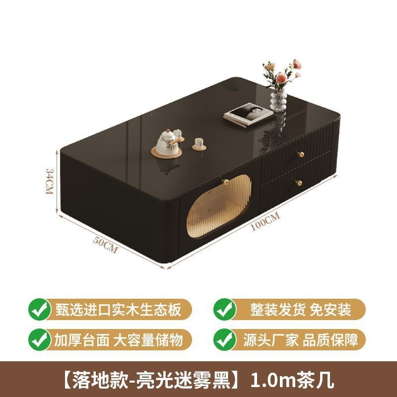 Комплект мебели для гостиной Xinzifeng (ТВ-тумба и журнальный столик) в современном французском стил