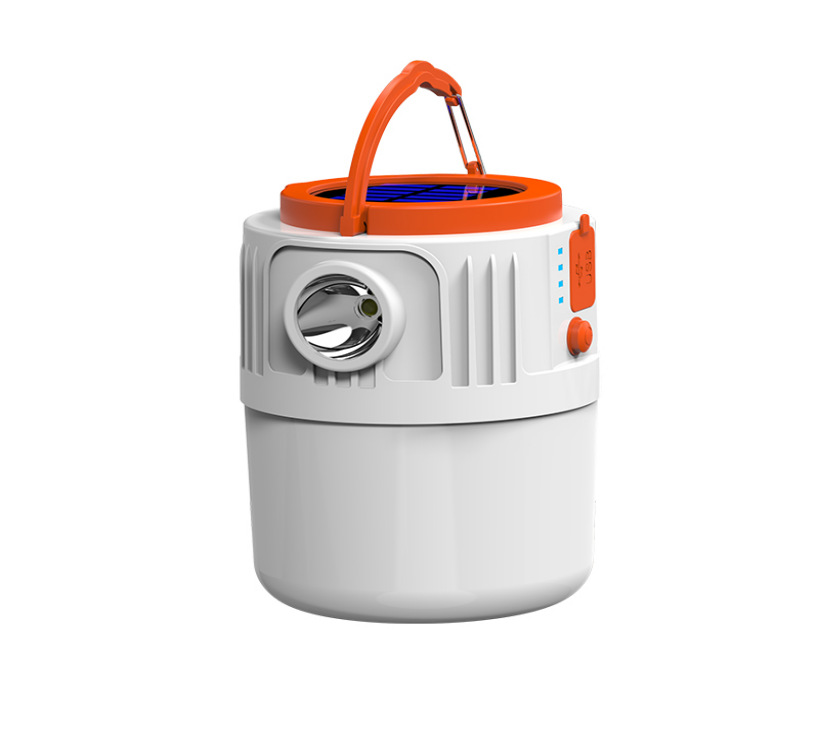 Popular solar powered outdoor camping lights for large customers, with long battery life and strong light. Portable charging lighting for camping stalls