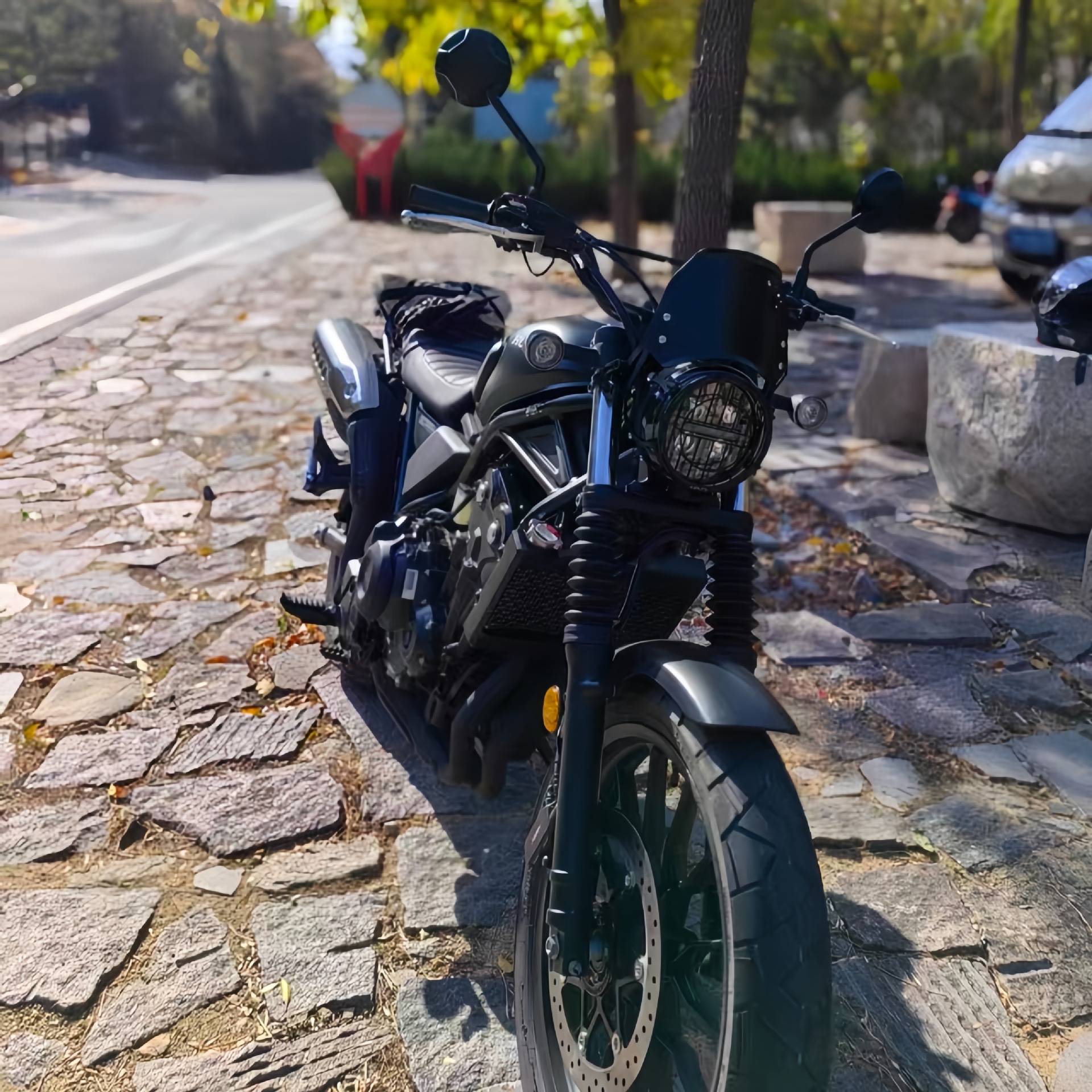 Подходит для Honda CL300 CL500 CM300 CM500, дефлектор капота, маленькое лобовое стекло из алюминиевого сплава, переднее лобовое стекло