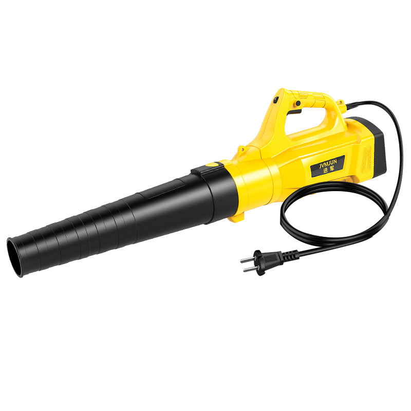 Blowing dust with a blower, high-power industrial 220V storm gun, household hair dryer, powerful leaf and snow blower