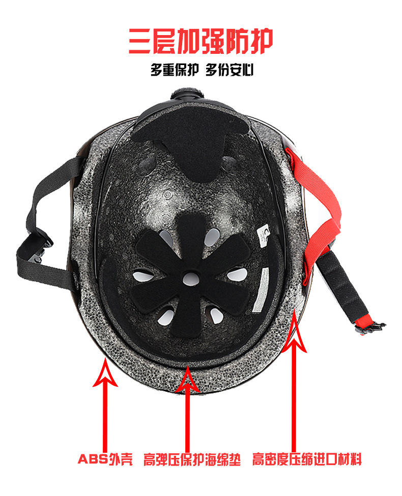 儿童成人滑板车头盔自行车helmet头盔CE认证电动车防护安全帽头盔