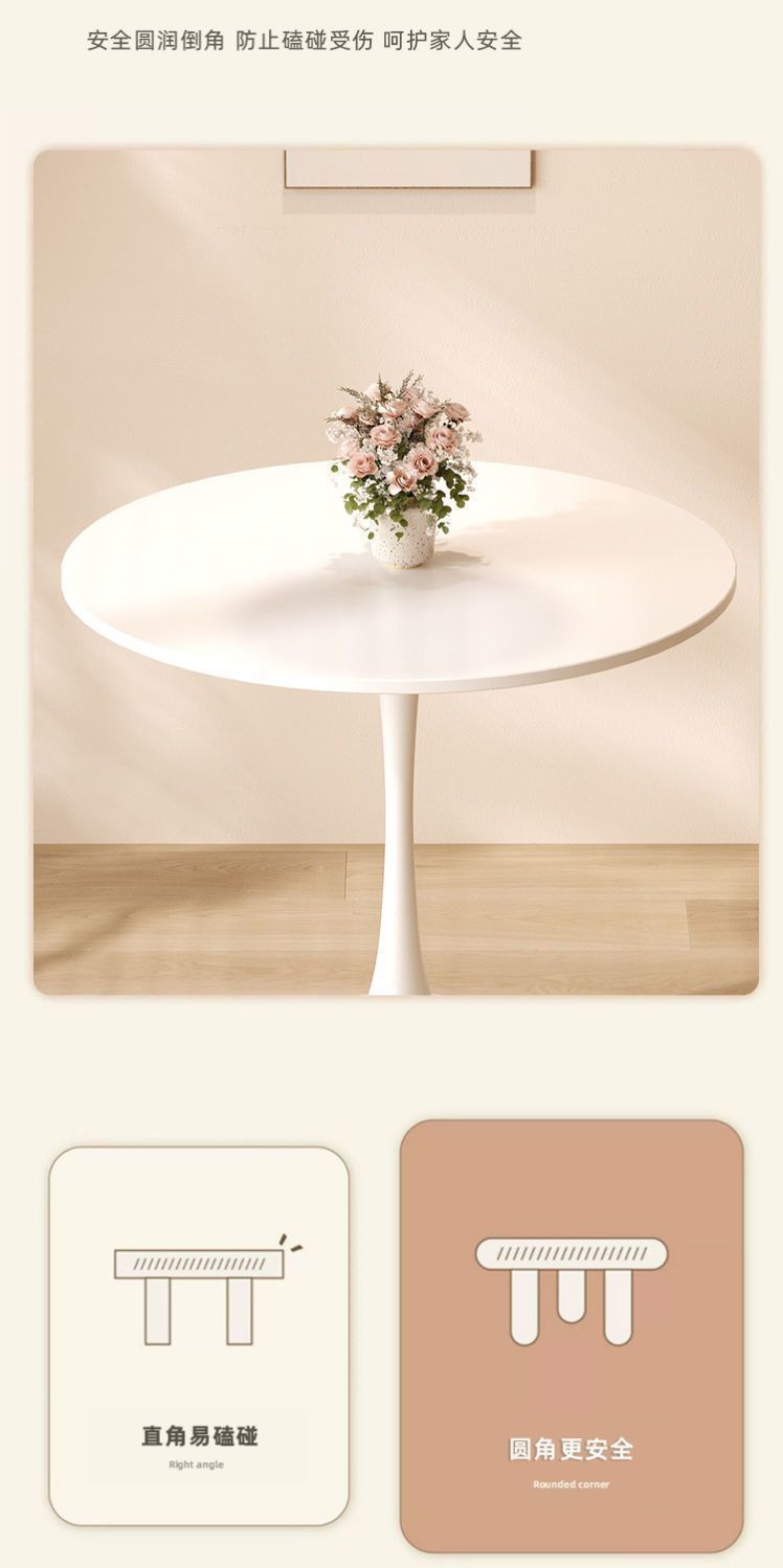 Круглый обеденный стол Тюльпан Hengsheng Furniture