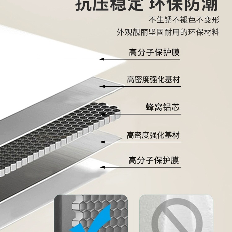 Wall corner bathroom cabinet honeycomb aluminum standing cabinet bathroom side cabinet high cabinet crevice storage cabinet waterproof narrow cabinet storage cabinet