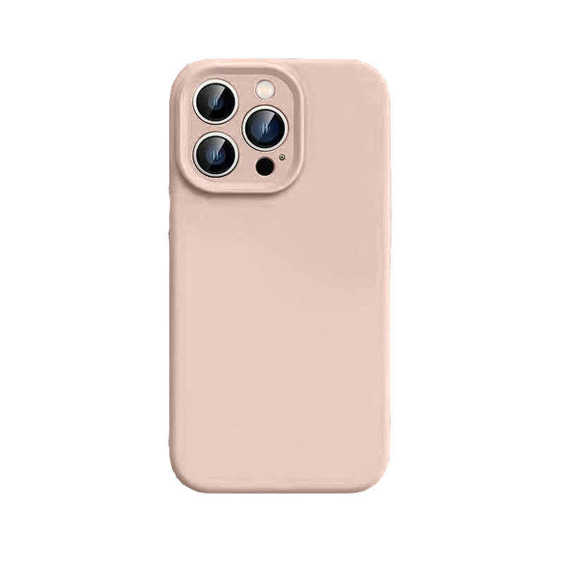 苹果17手机壳液态硅胶iPhone16promax全包13高级感12简约女手机壳