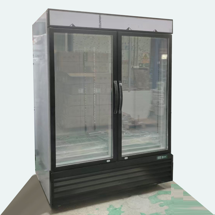 Vertical refrigerated cabinet, wholesale display of cold drinks, under cabinet unit, single door, double door, three door, 2-8 refrigerated foreign trade refrigerated cabinet