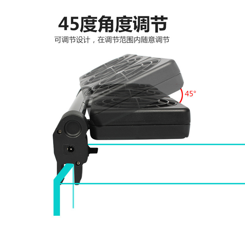 NC Fish Tank Counting and Cooling Fan Охлаждающий вентилятор Mini Aquaculture Аквариум тепло.