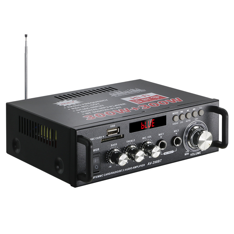 Усилитель мощности HiFi Bluetooth AV-298BT