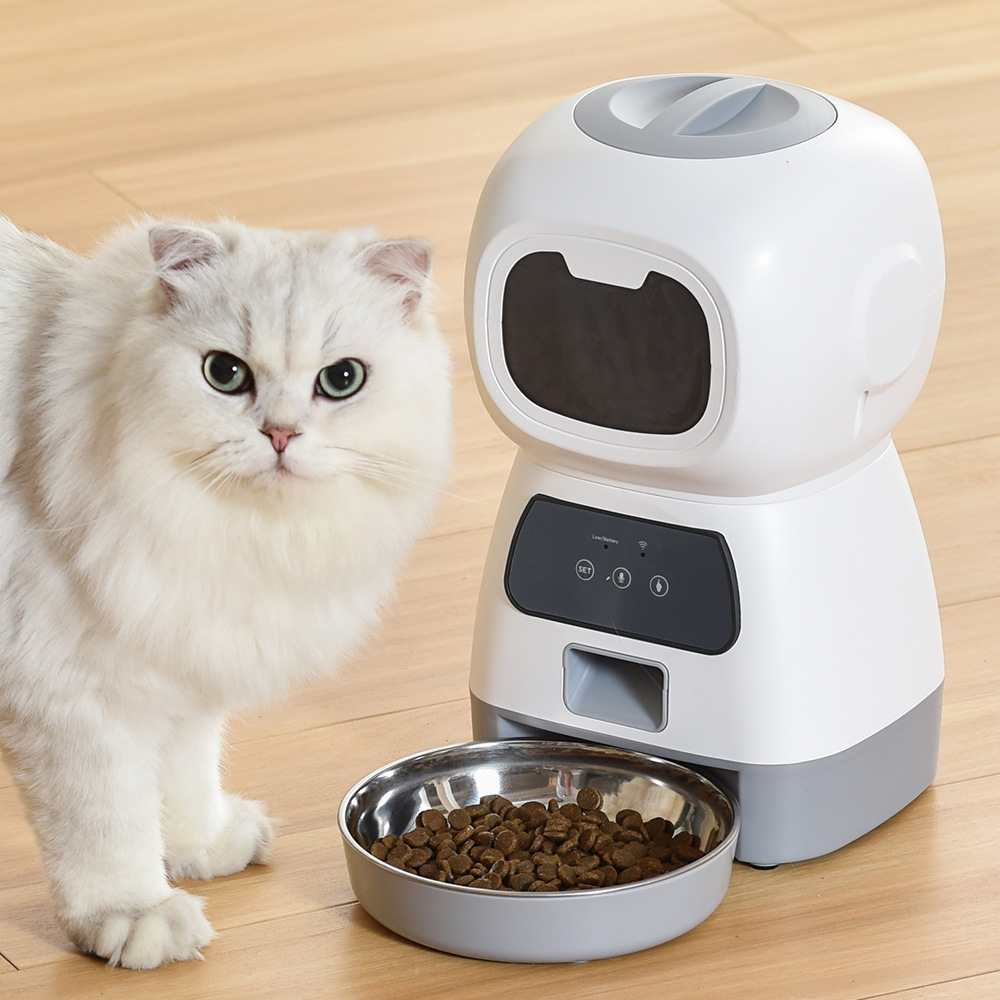 Wi -Fi Intelligent Control 3.5L ELF PET F FEEDR Автоматически регулярно количественно приложение для питания беспроводное приложение для еды