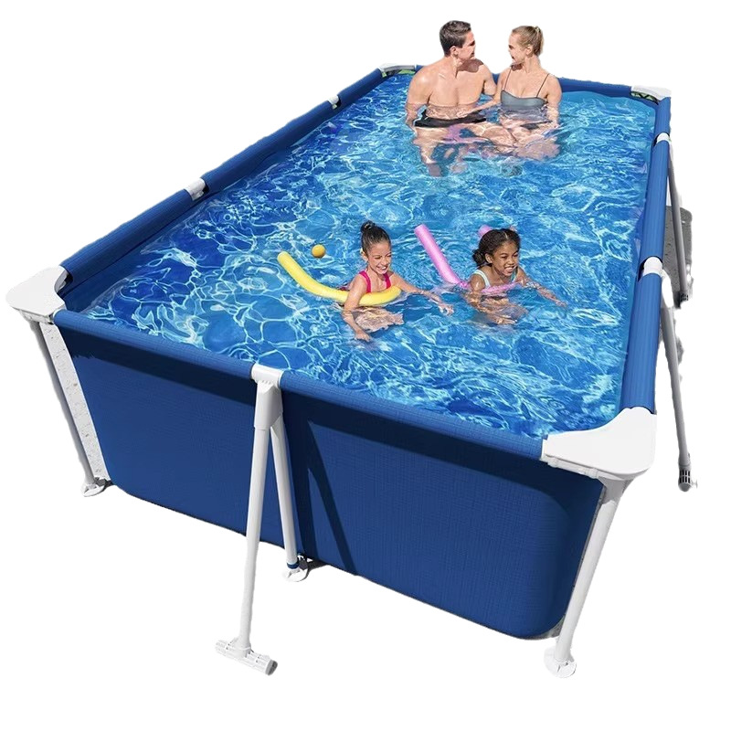 Bestway Bracket Swimming Pool Home Children's Non Inflatable Swimming Pool Home Folding Fish Pool Outdoor Pool Bracket