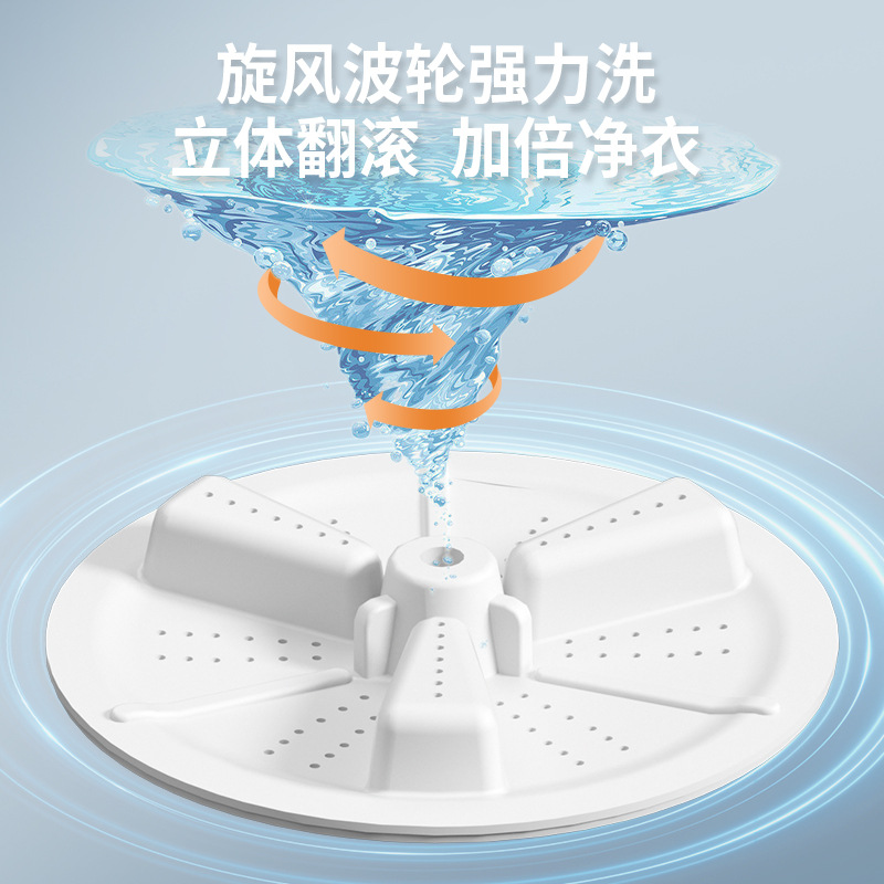 Складная мини-стиральная машина Котт KZD-003 (10л)