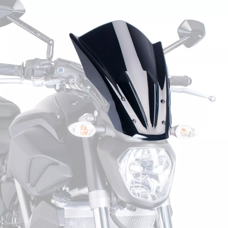 Подходит для Yamaha FZ07 MT-07 14-17 Модифицированные мотоциклете переднее ветровое стекло