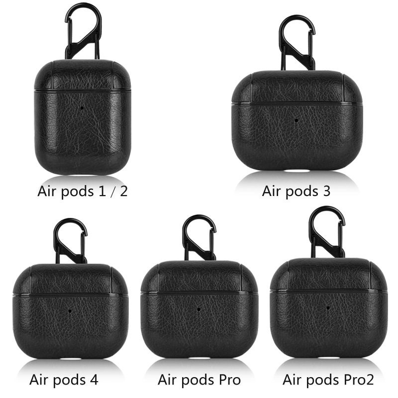 现货适用苹果Air pods432无线蓝牙耳机保护套Pro32贴皮款保护壳