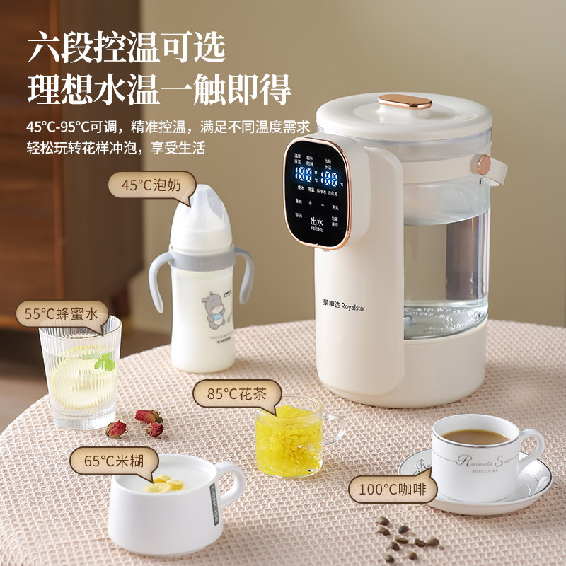 Электрический чайник Royalstar RS-KT35A стеклянный