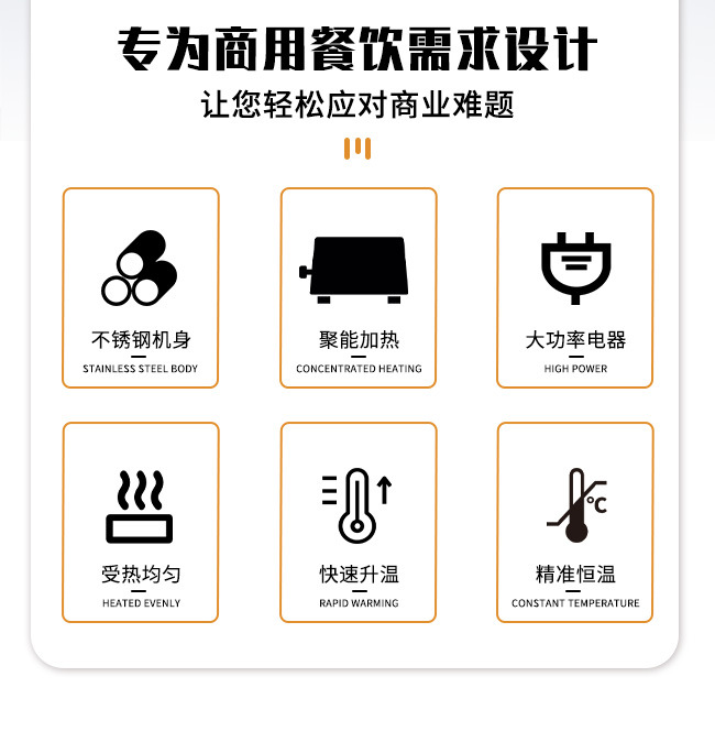 Commercial smokeless electric stove, electric oven baking equipment, infrared smokeless barbecue stove, intelligent temperature control oven