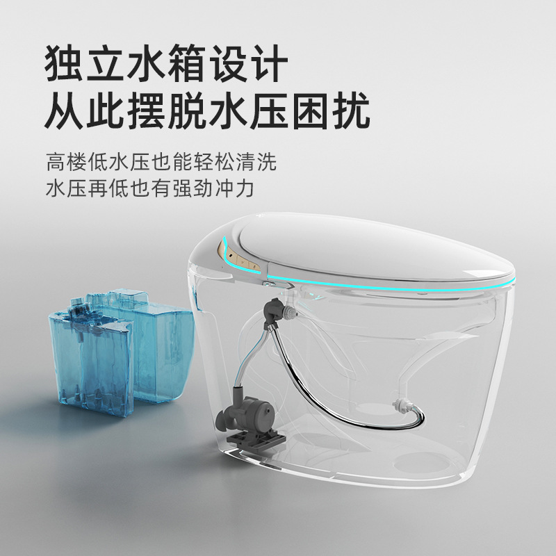 Умный автоматический индукционный унитаз Taiyu LZ612 Юндан