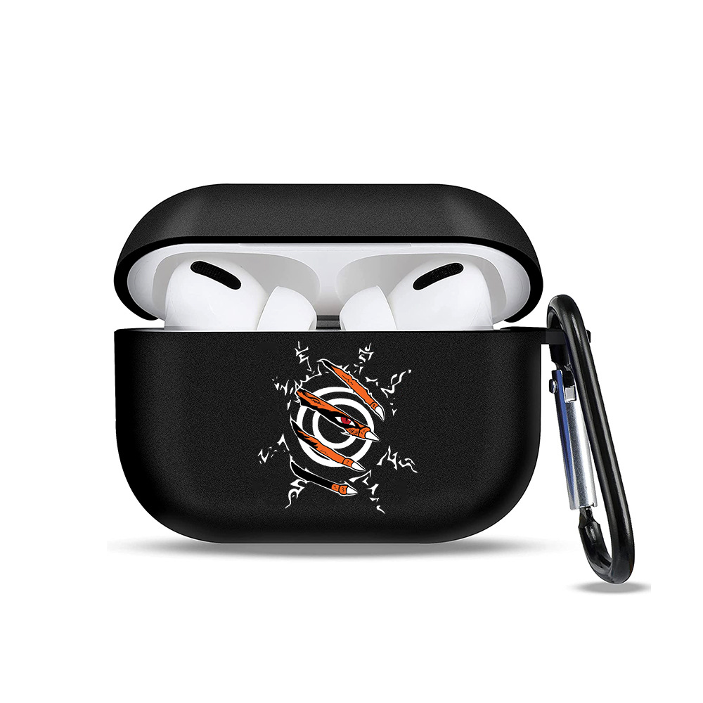 火影忍者airpods1/2保护套airpods3代蓝牙耳机壳宇智波写轮眼潮男