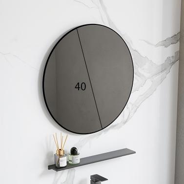 Beauty intelligent bathroom mirror cabinet, single cabinet, thickened wall mounted, intelligent with light and storage integrated mirror cabinet, mirror lens