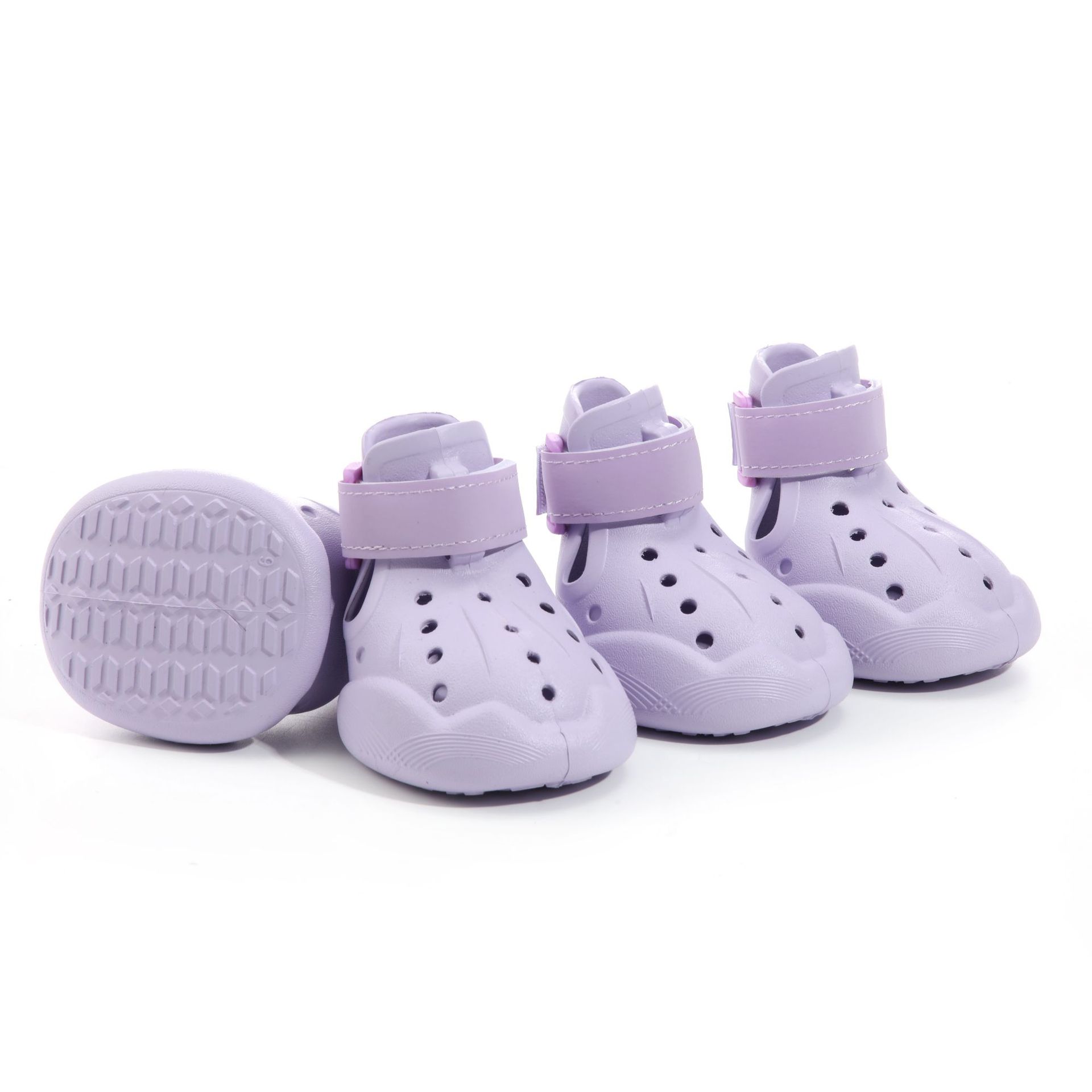 Новые летние сандалии для собак, обувь Crocs для собак, дышащая обувь из Евы для щенков, хит продаж, фабричная обувь для собак